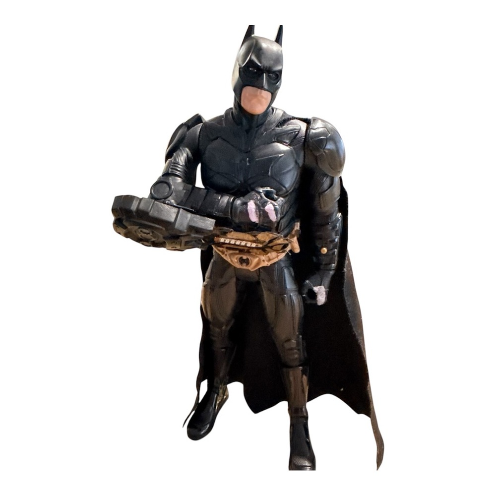 Batman Action Figure w/ Cape & Accessory | DC Superheroes Toy | 10.5” Figure